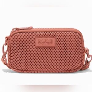 Dagne Dover Mara Air Mesh Phone Sling Women's Mesh Crossbody Bag -warm dust air